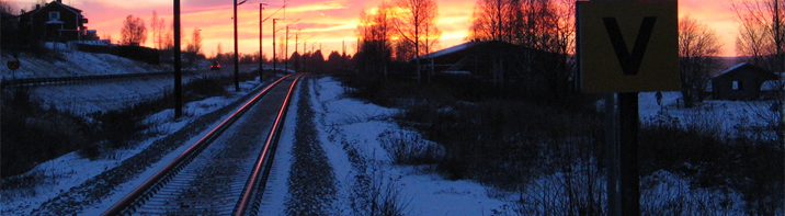 Bild från järnväg, foto: Göran Fält